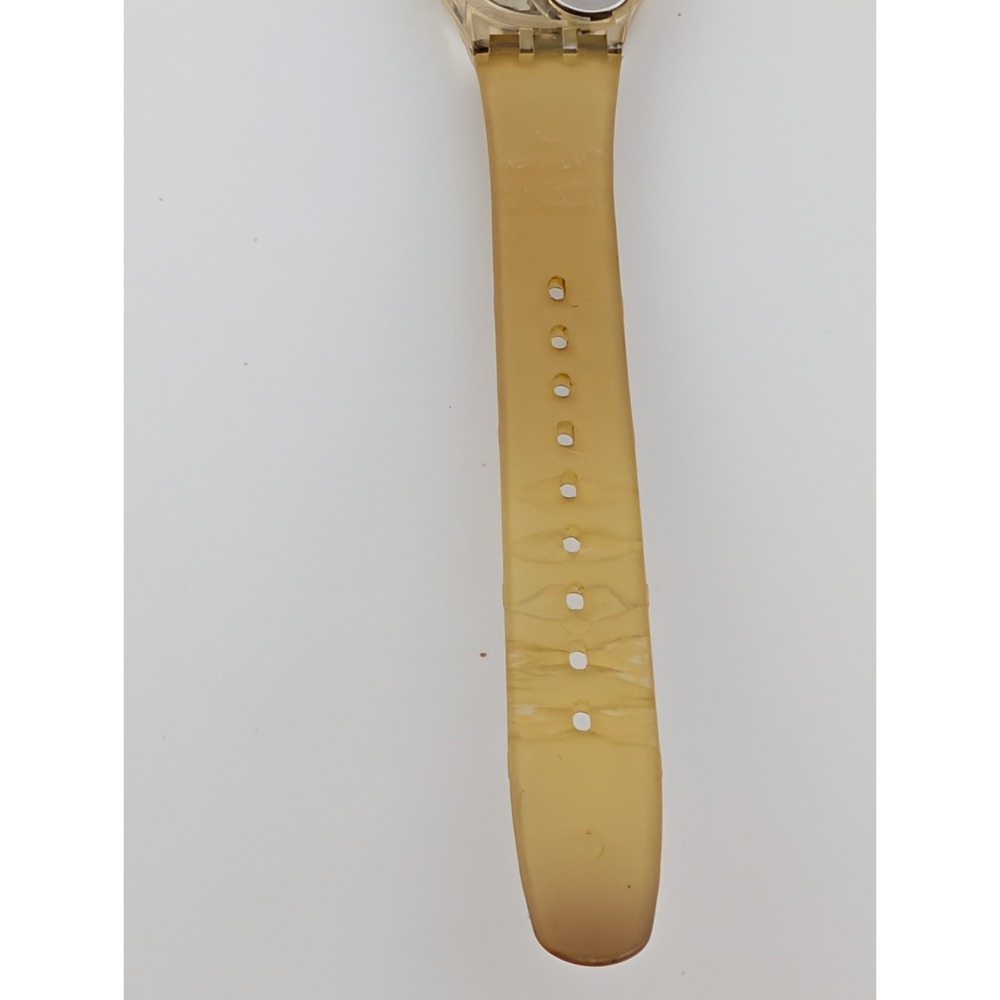 Swatch Moscow 1980 Olympic Women's Watch LZ103 AG1994 Gold Band- New Battery‎ - Picture 8 of 8